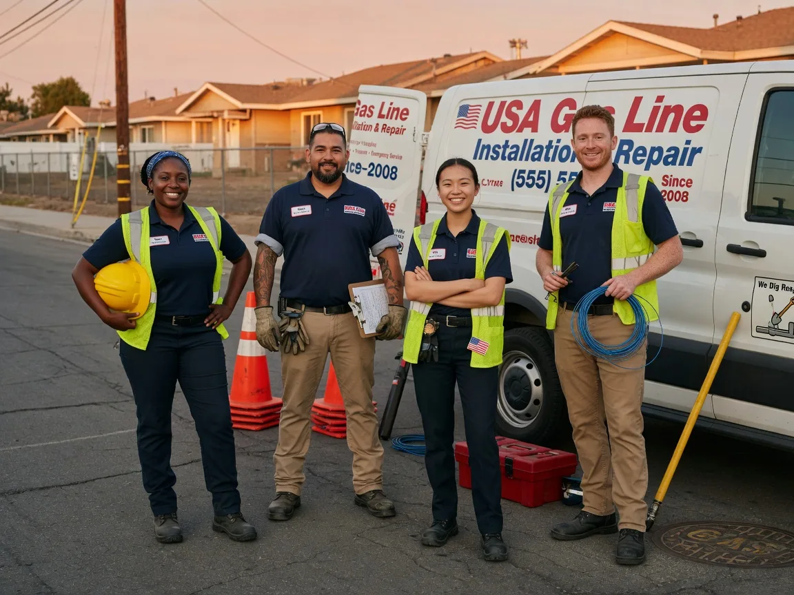 Gas Line Installation company in Coulters, PA